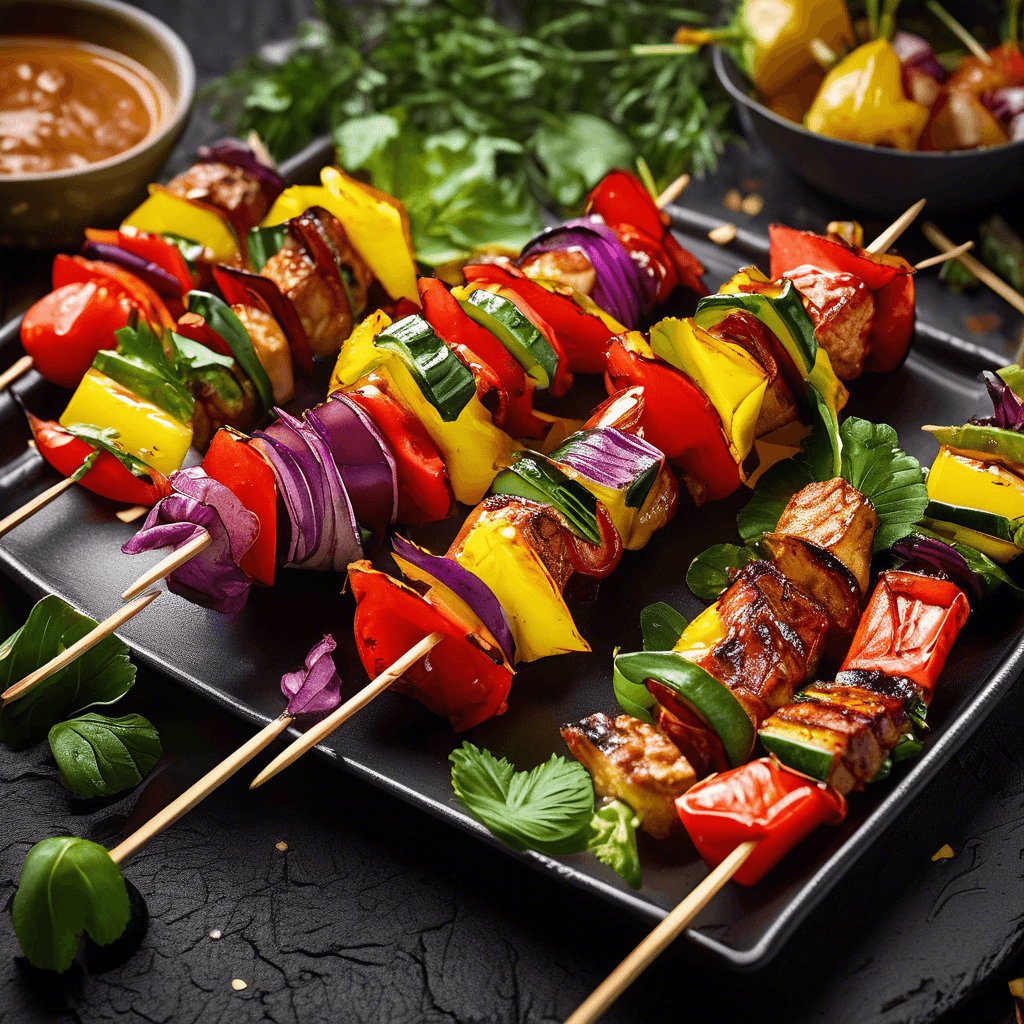 Veggie BBQ Skewers